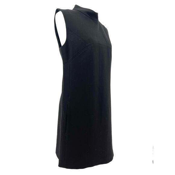 Rachel Roy Womens Mini Shift Dress, Black Pockets (M) - Picture 4 of 8
